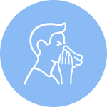 Icon of person with tissue