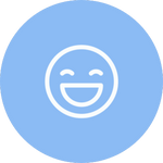 Happy customer icon