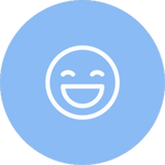 Happy face icon