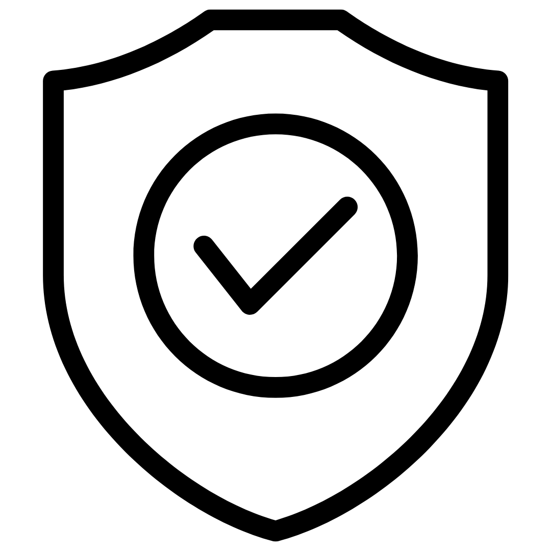 Shield with Check Mark