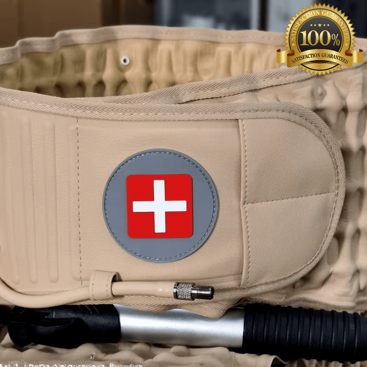 Product1 Back Support Belt with Swiss Cross