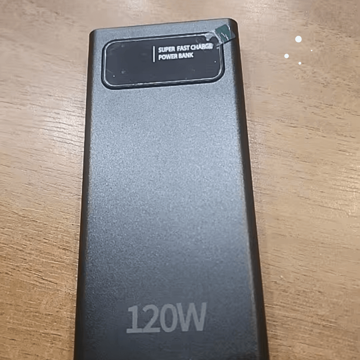 Product 1 120W Super Fast Charger Power Bank