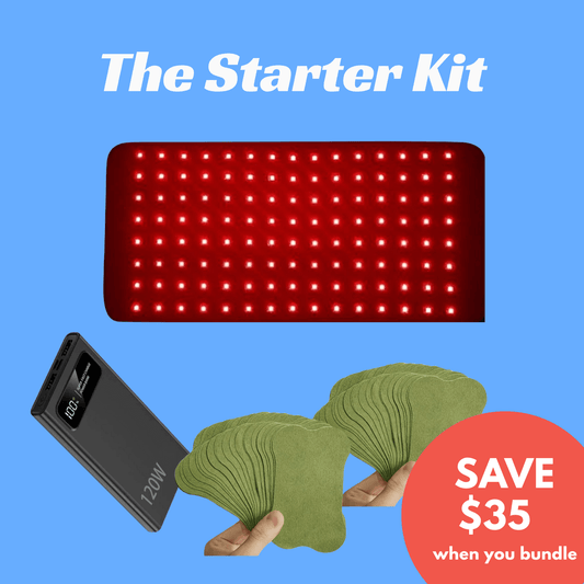 The Starter Kit Bundle - Red Light Therapy & Gua Sha